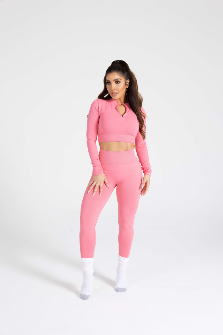Sculpt Seamless Jacket - Pink