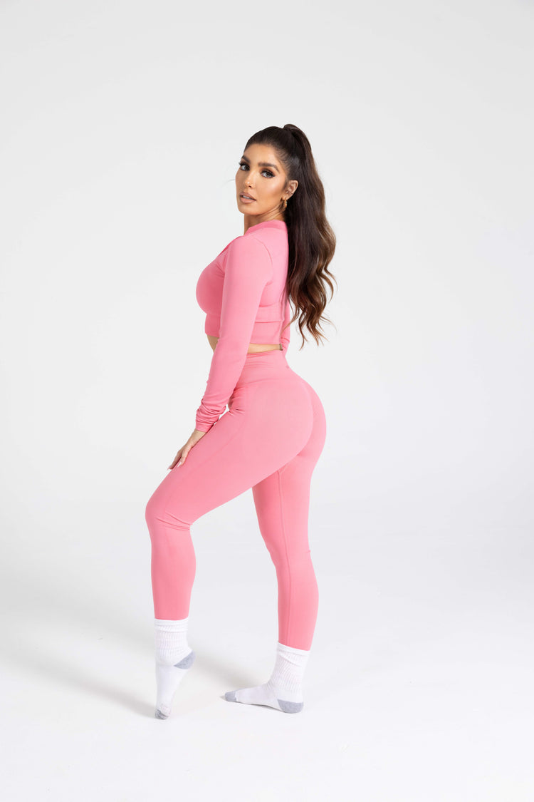 Sculpt Seamless Jacket - Pink