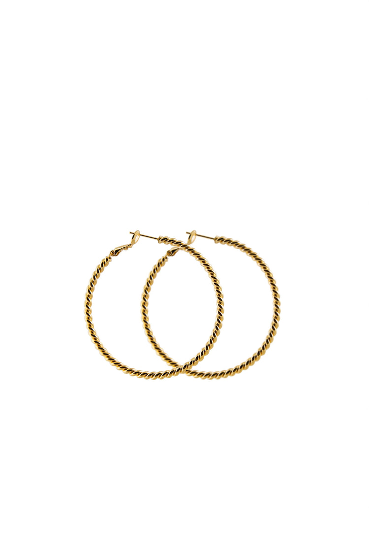 Don't Get It Twisted Medium Hoop