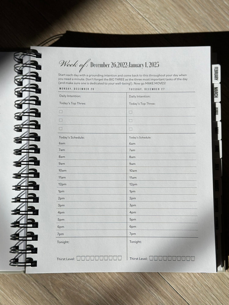 MAKE MOVES Planner 2023