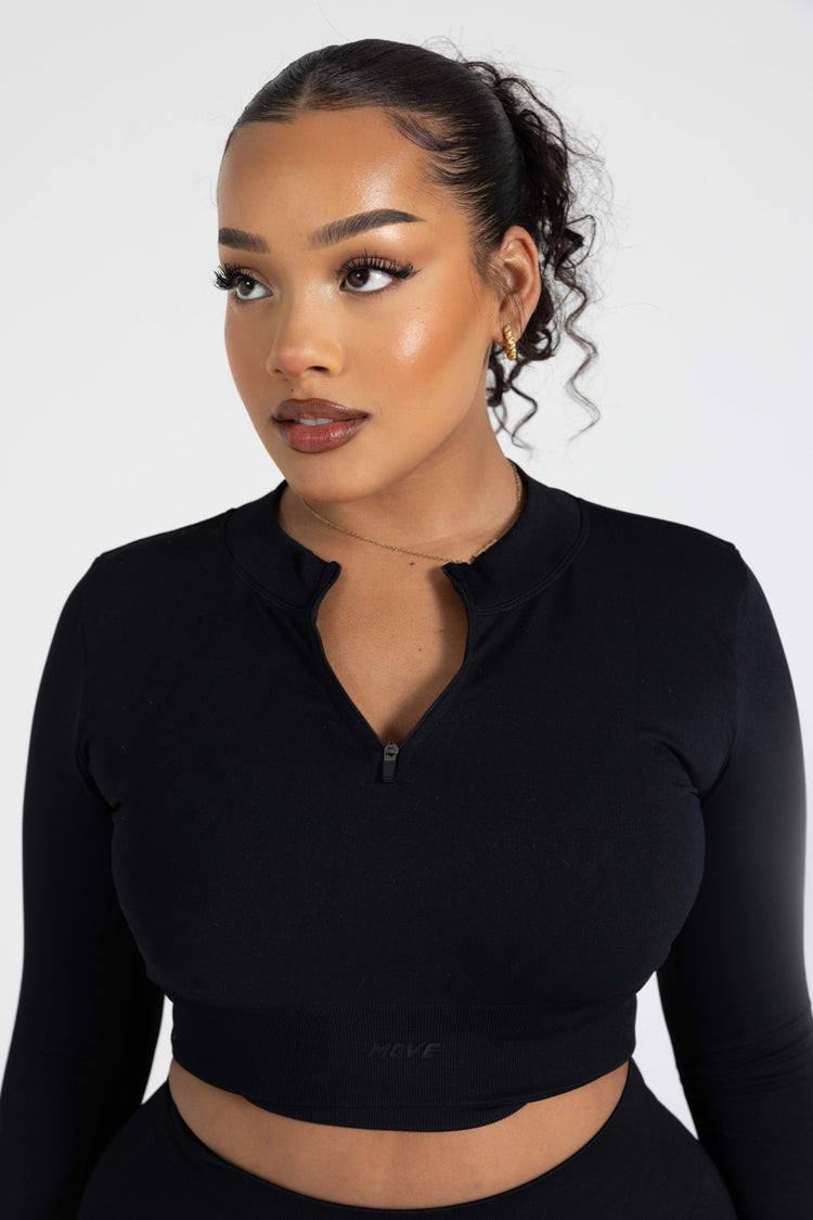 Sculpt Seamless Jacket - Black