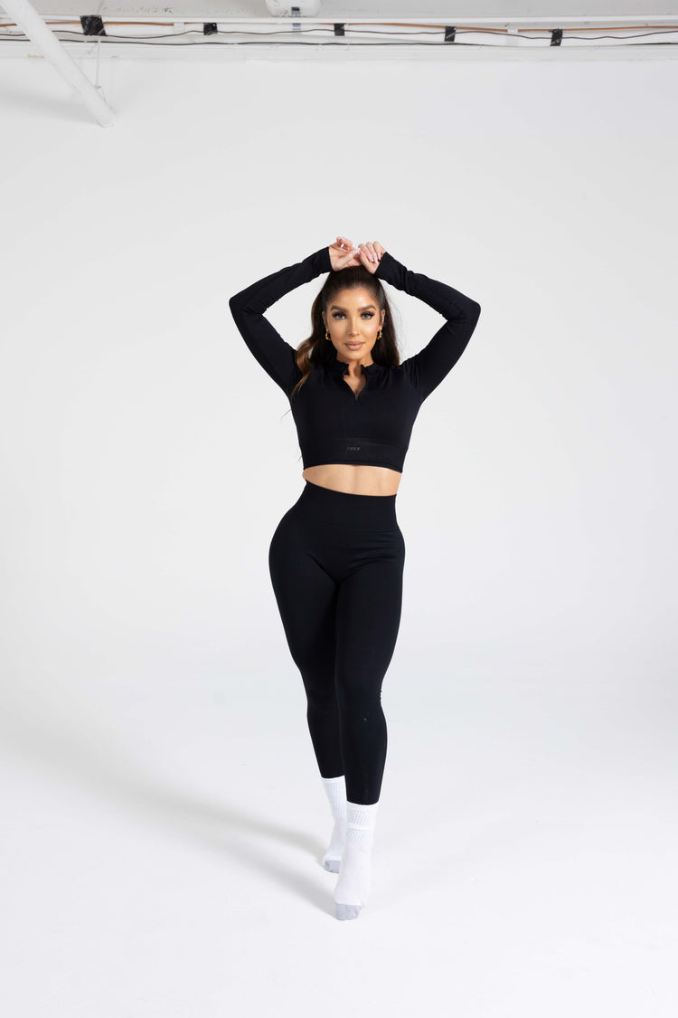 Sculpt Seamless Jacket - Black