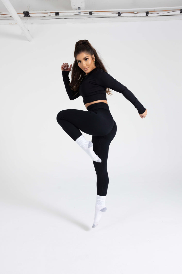 Sculpt Seamless Jacket - Black