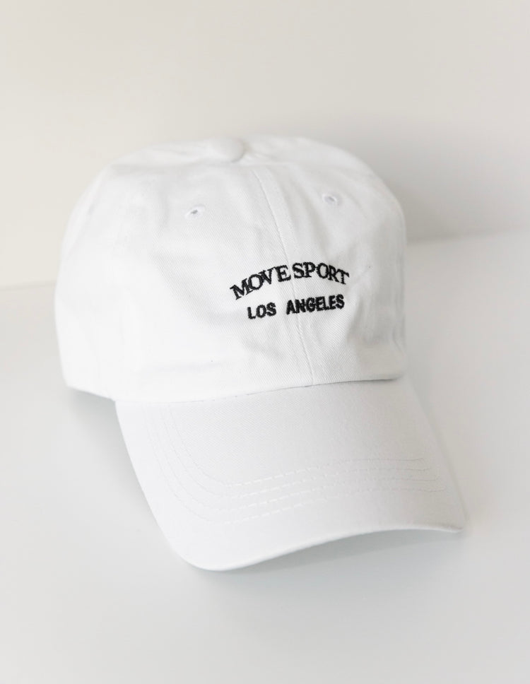 Move Sport Dad Hat (White)