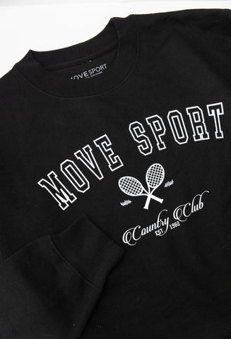 Country Club Sweatshirt - Black